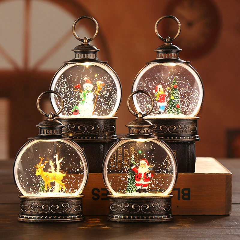 Christmas Decoration Bronze Night Light