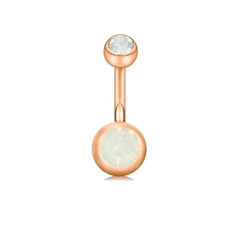 Ethnic Style Flower Stainless Steel Pearl Ear Studs 1 Piece