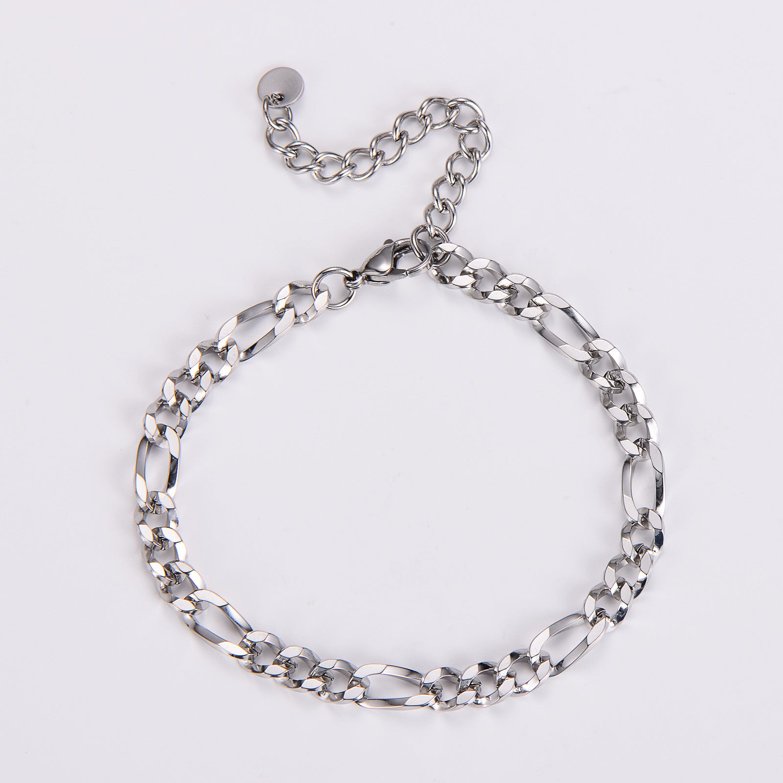 Aml Men'S Stainless Steel Bracelet Fashion 5.5Mm 3:1 Twist Square Chain Simple Personality Versatile Jewelry