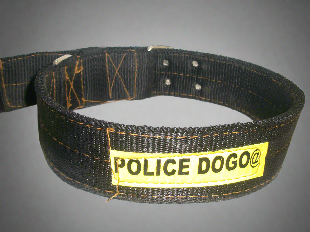 Police dog collar