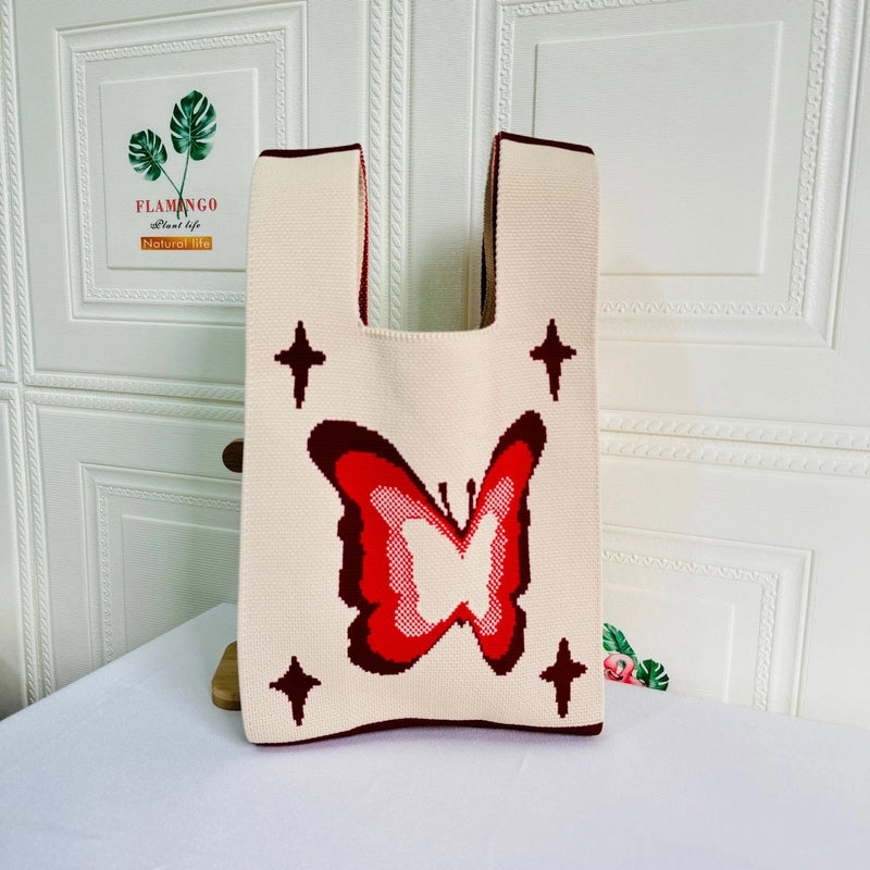 Women's Small Polyester Star Butterfly Streetwear Open