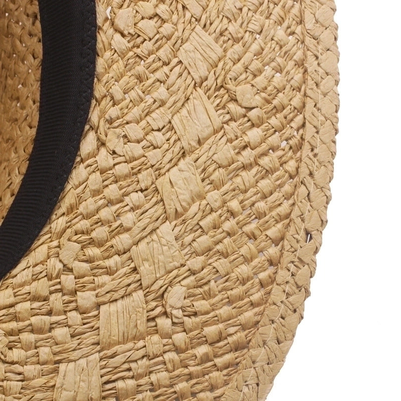 Women's Vacation Solid Color Big Eaves Straw Hat
