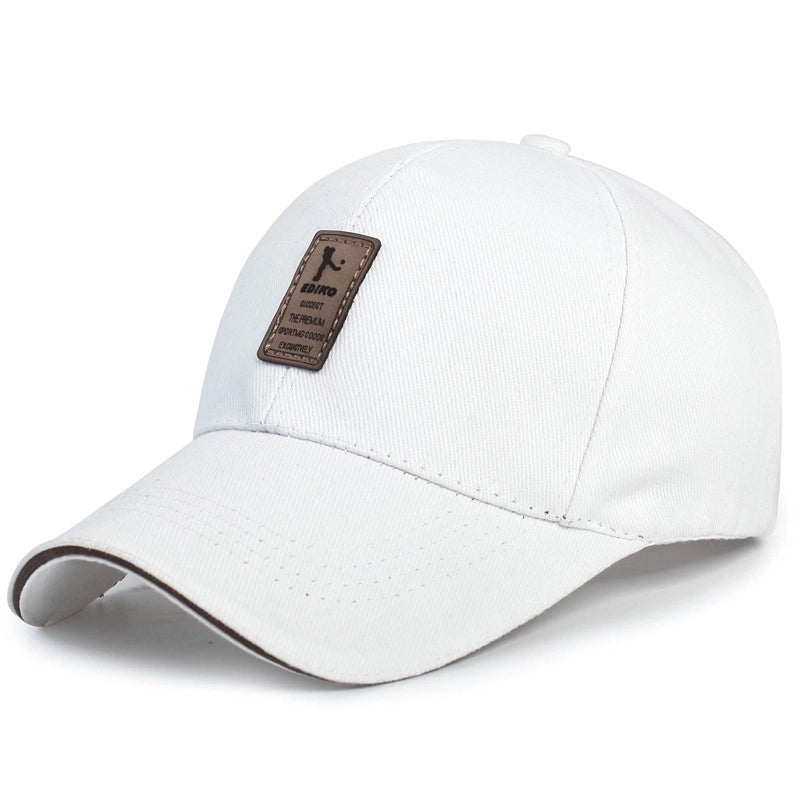 Unisex Minimalist Letter Curved Eaves Baseball Cap