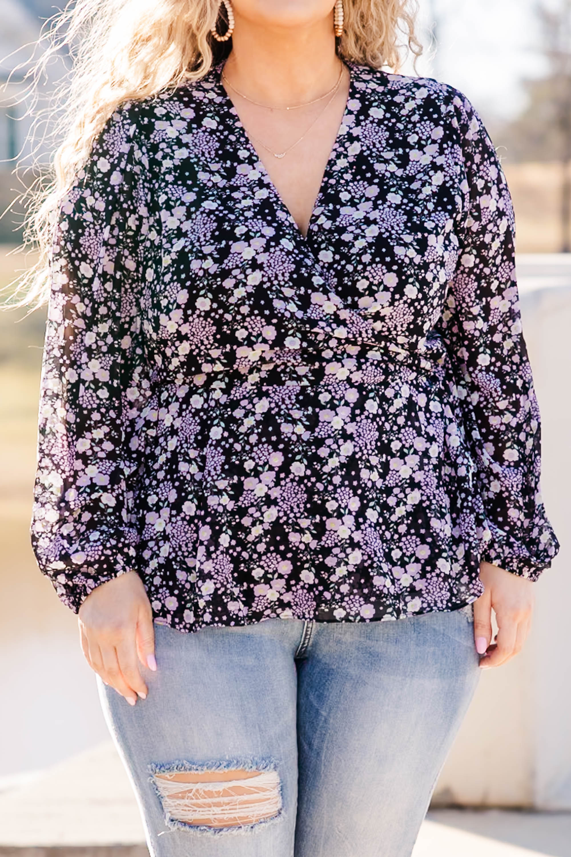 Midnight Walks In The Park Top. Black