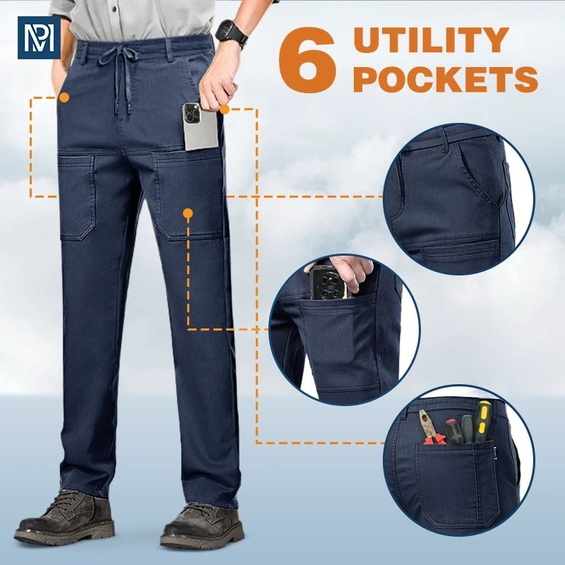 High Stretch Multi-pocket Durable Cargo Pants