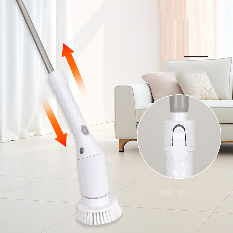 🏆Hot Sale 49% OFF⏳Waterproof Telescopic Electric Spin Scrubber