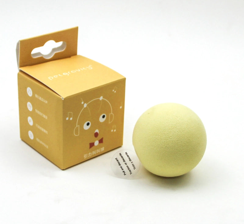 Minimalist ABS Silica Gel Solid Color Pet Toys