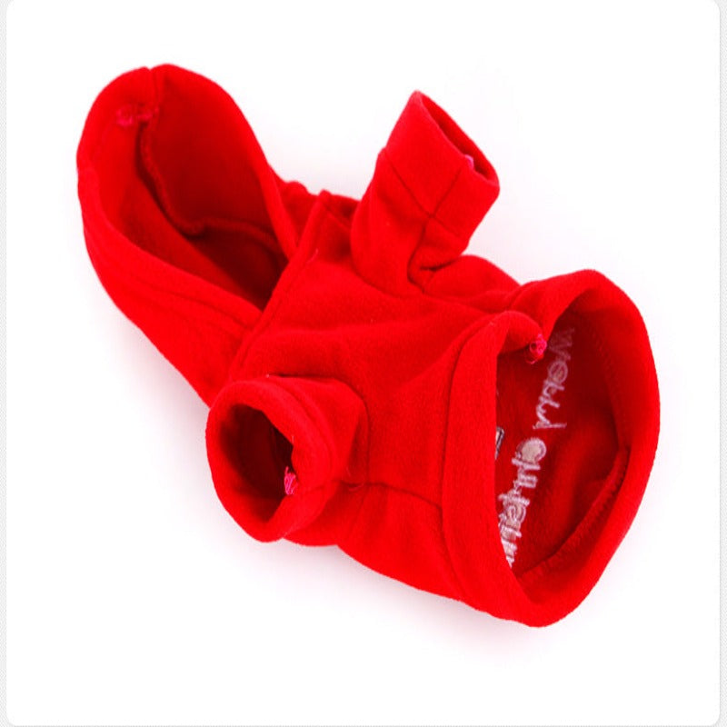 Christmas Red Pet Dog Clothes