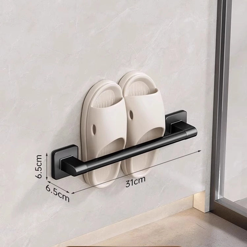 Casual Solid Color ABS Bathroom Racks