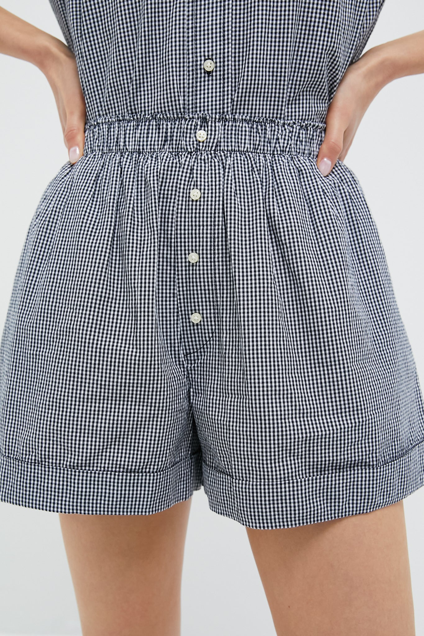 Black and White Gingham The Boxer Short