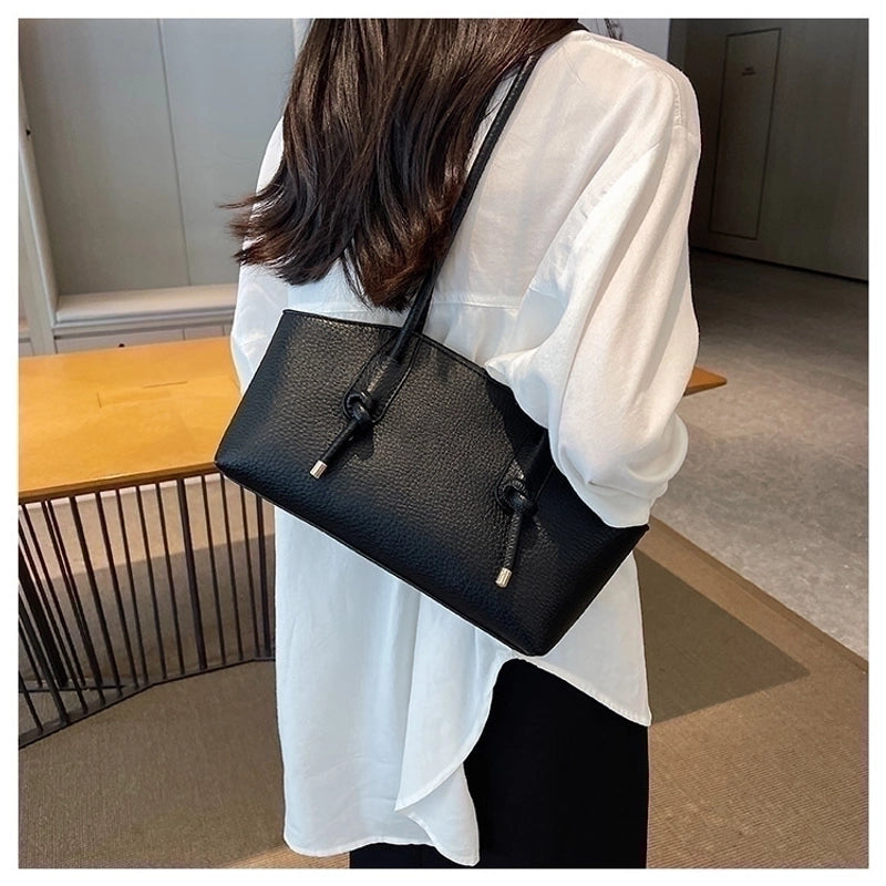 Women's Medium All Seasons Pu Leather Streetwear Shoulder Bag
