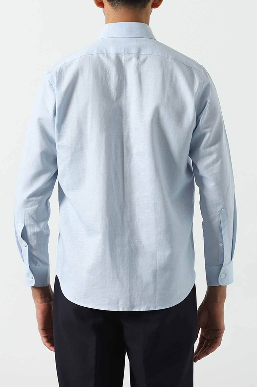 LINEN BUTTON DOWN SHIRT