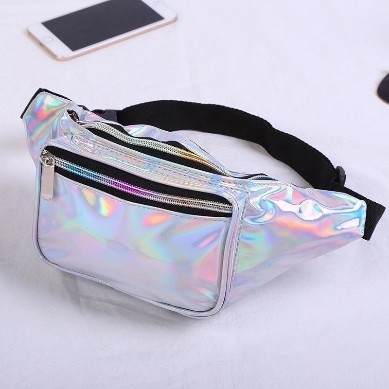 Women's Streetwear Solid Color Pu Leather Waist Bags