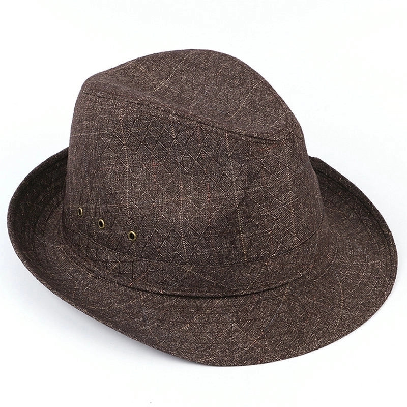Top Hat Men's Middle-aged And Old Men's Jazz Hat Thickened Hat Fashionable Sports Outdoor Hat