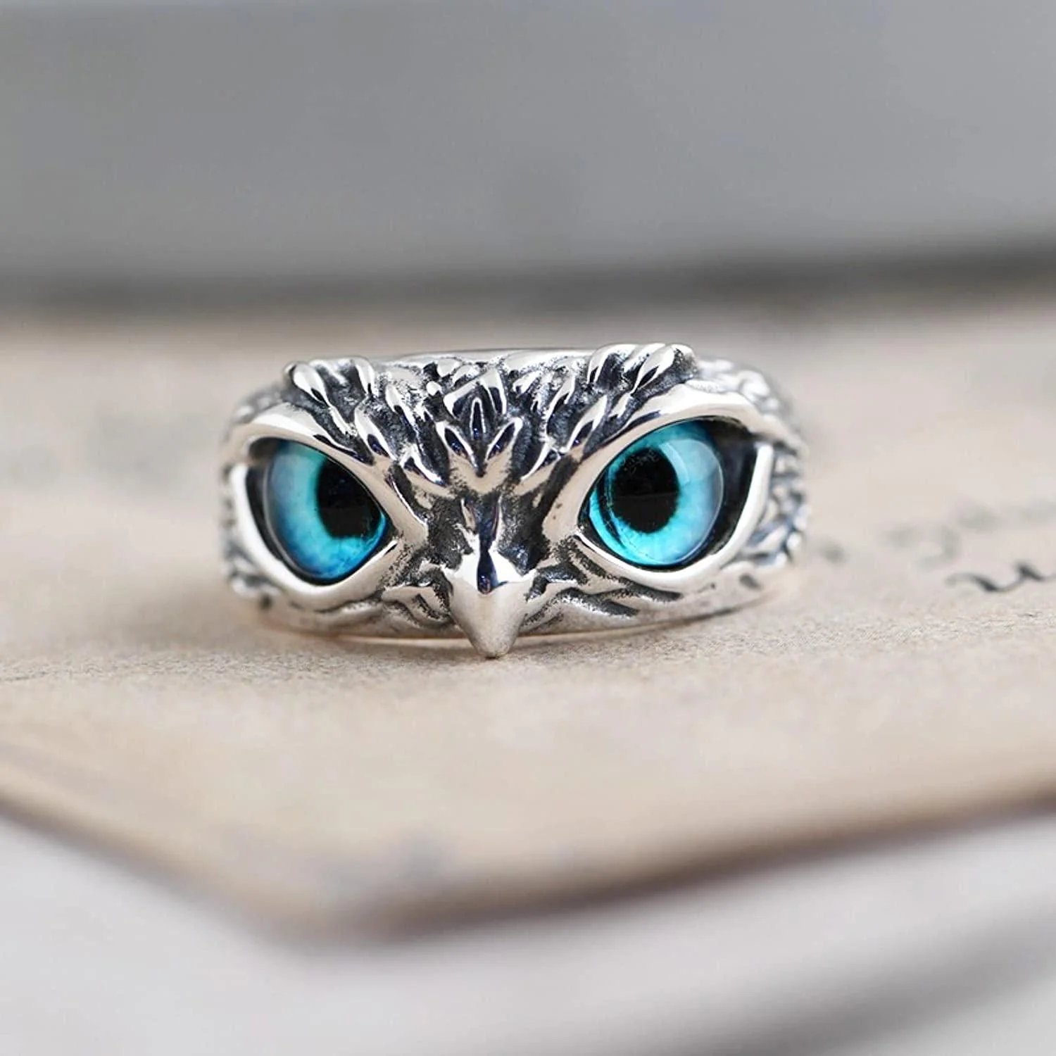 🔥 New Adjustable Owl Ring