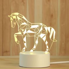 Horse Night Light 3D Lamp