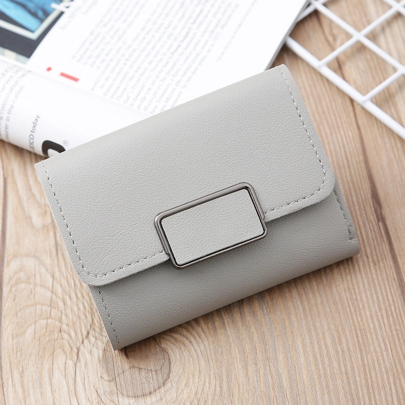 Korean Solid Color Mini Coin Purse