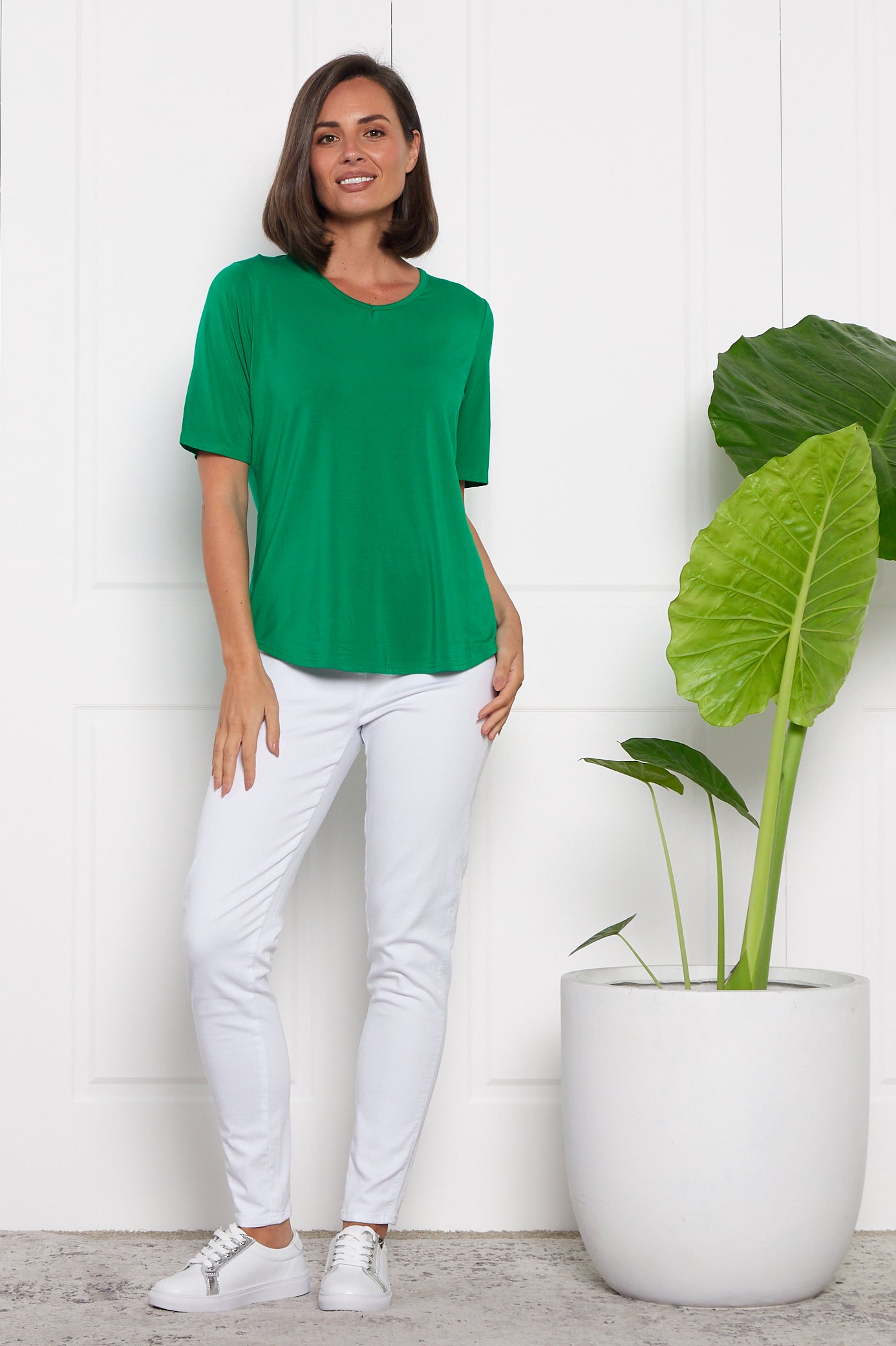 Belinda Modal Tee - Green