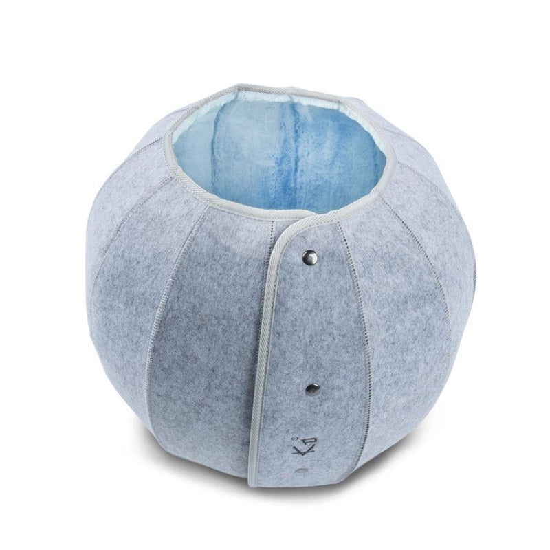 Minimalist Felt Cloth Solid Color Pet Bed