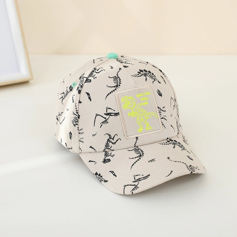 Boy's Minimalist Classic Style Color Block Embroidery Baseball Cap