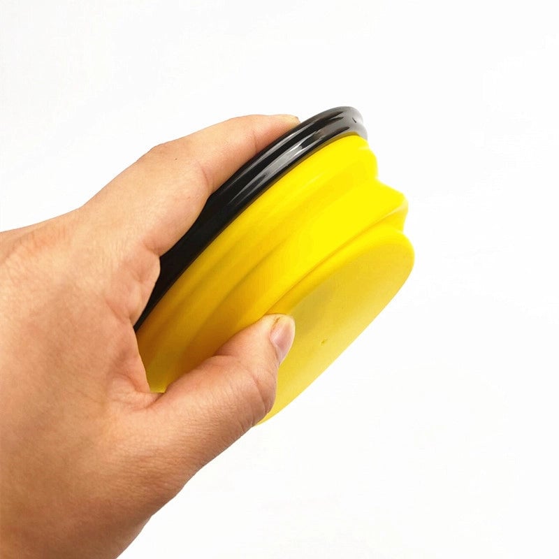 Explosions Pet Folding Bowl Outdoor Drinking Water Portable Dog Bowl Accompanional Cup Large TPE Pet Bowl Dog Basin