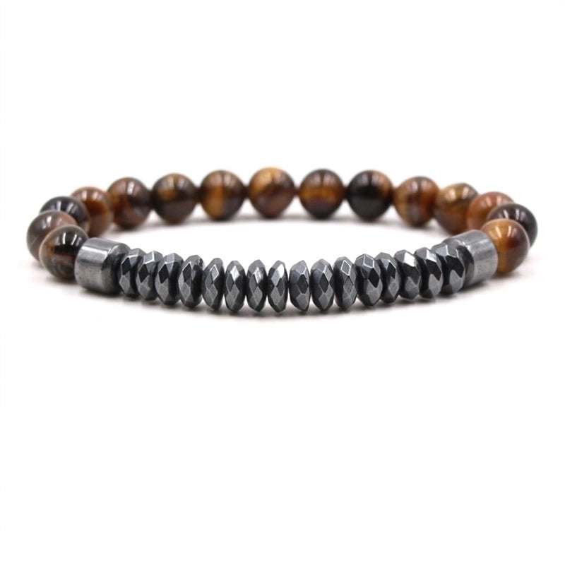 Minimalist Geometric Natural Stone Beaded Bracelets 1 Piece