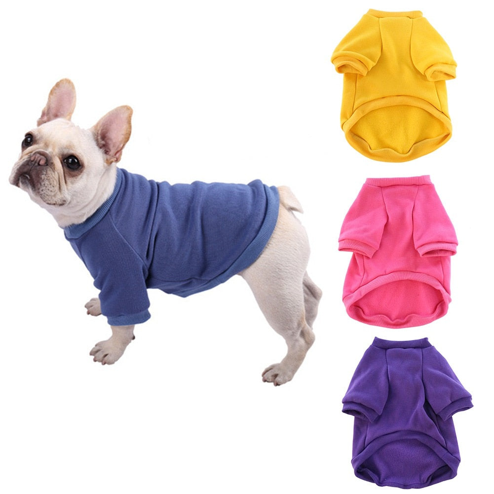 Multi-Color Warm Dog Hoodie
