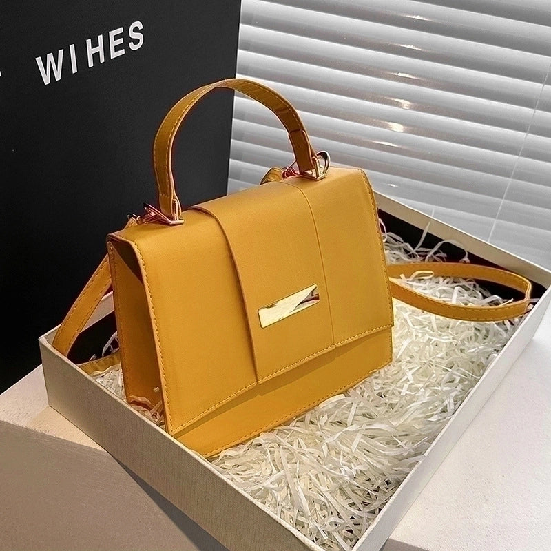 Women's Small Spring&summer Pu Leather Basic Handbag