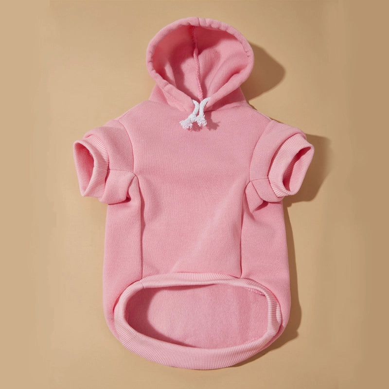 Casual Polyester Solid Color Pet Clothing