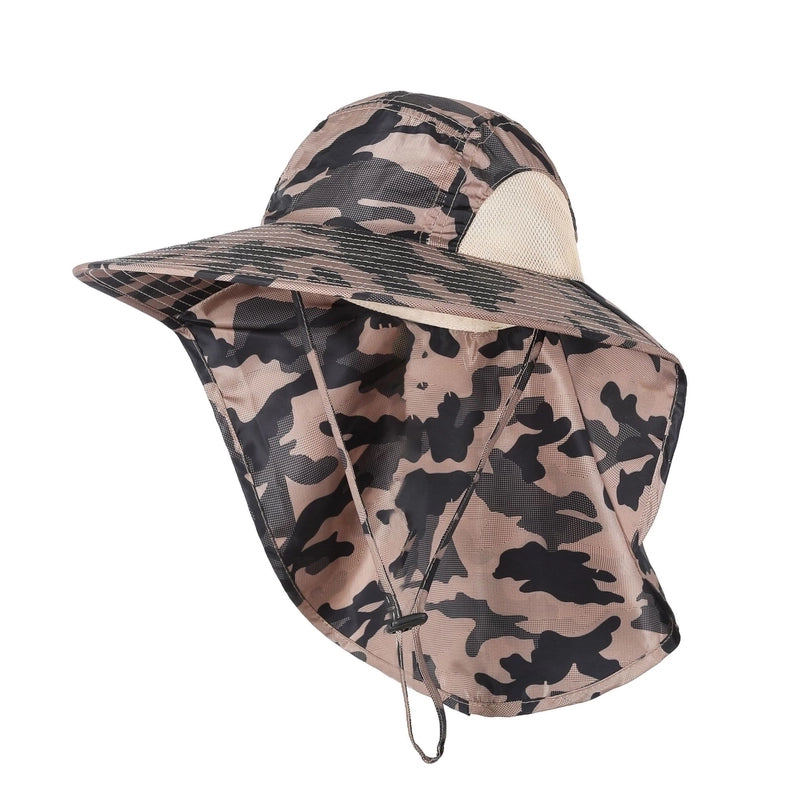 Unisex Fashion Solid Color Wide Eaves Bucket Hat