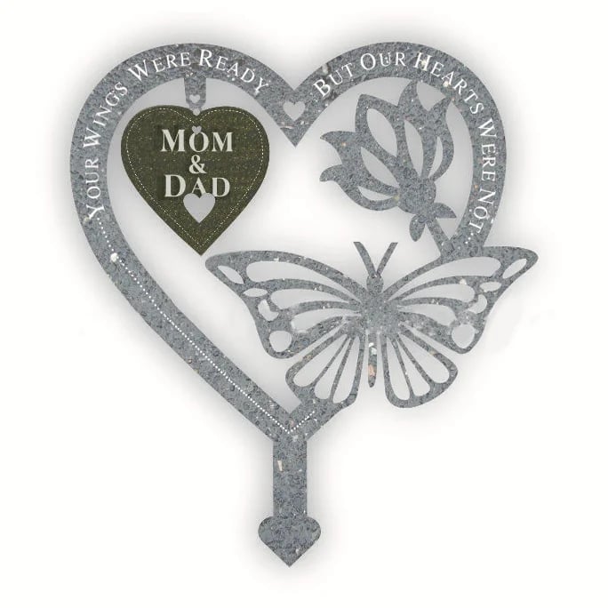 🔥Last Day   49% OFF🔥 - Memorial Gift Butterfly Ornament Garden Plaque