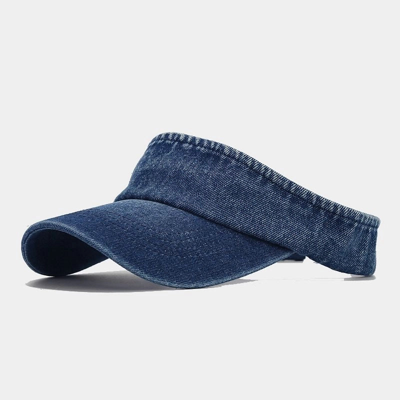 Unisex Retro Solid Color Sun Hat
