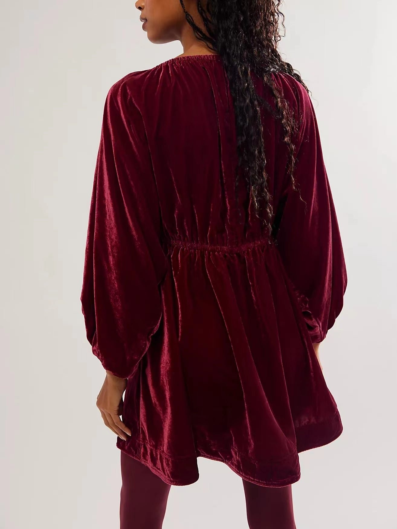 🎄🎁 Christmas Promotion 49% OFF - Portia Velvet Mini Dress