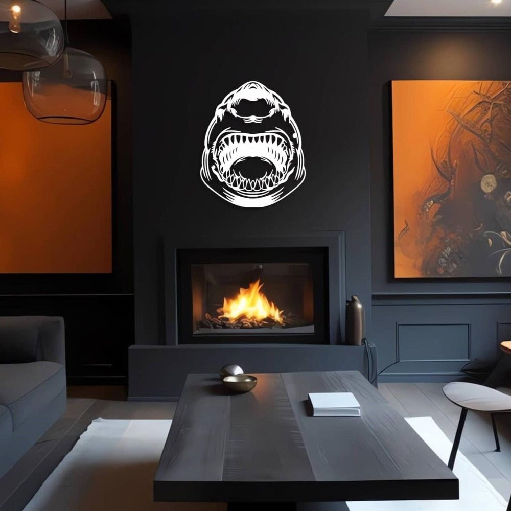 Wild Shark Wall Decor