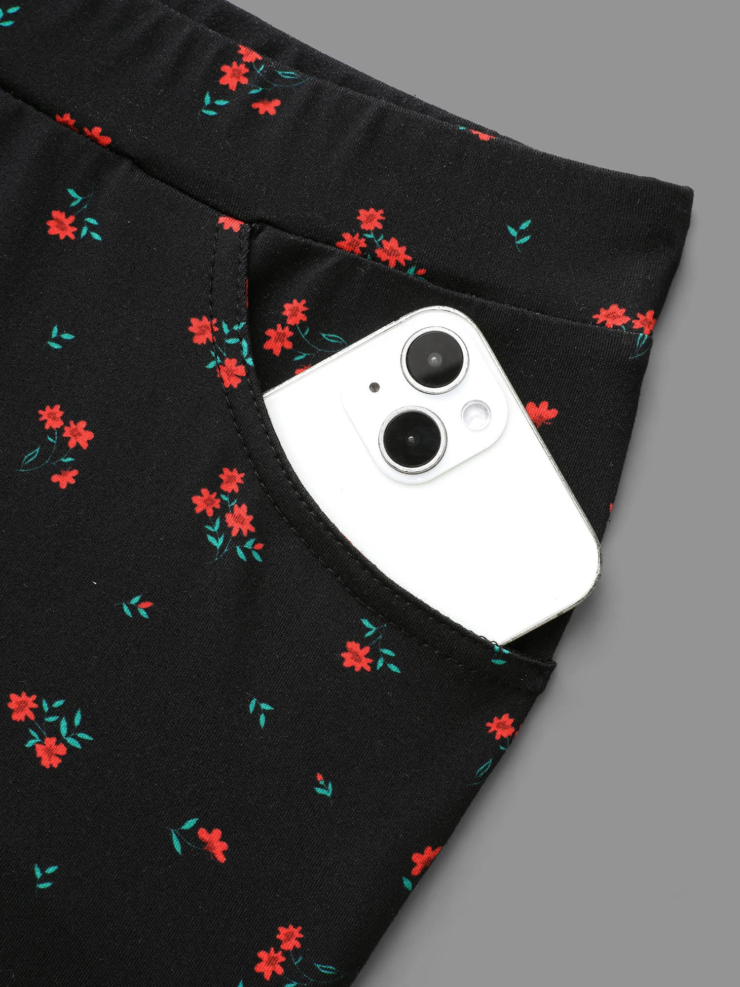 Ditsy Floral Pocket Skinny Leggings