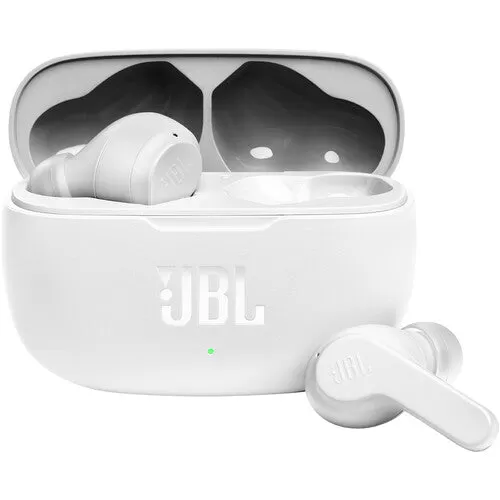 JBL Vibe 200TWS True Wireless In-Ear Headphones (White)