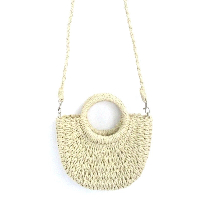 Women's Medium Straw Women's Handbag Straw Bag