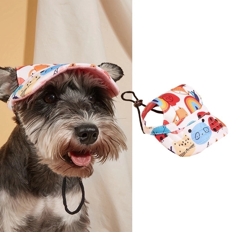Minimalist Polyester Cartoon Pet Hat