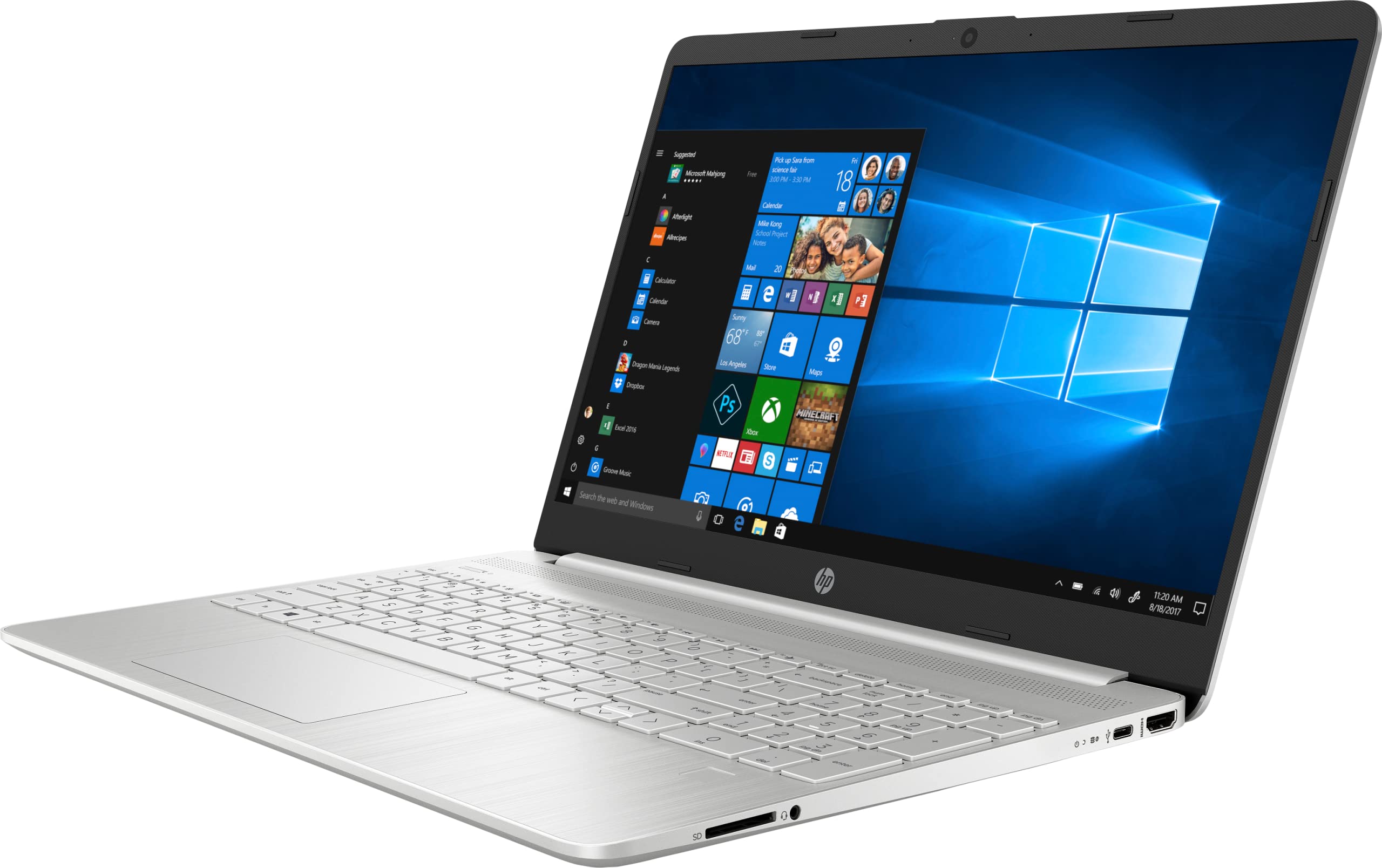 HP Laptop 15-dy2052la;Windows 10 Home 64; intel i5 ; RAM 8GB; Unidad de estado sólido PCIe® NVMe M.2 de 256 GB; Gráficos Intel® Iris® Xe; Pantalla HD 15.6