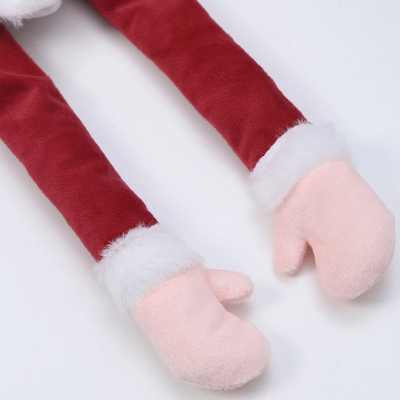 Women's Cute Sweet Santa Claus Cotton Scarf