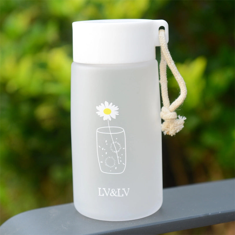Casual Vacation Flower PC Water Bottles 1 Piece