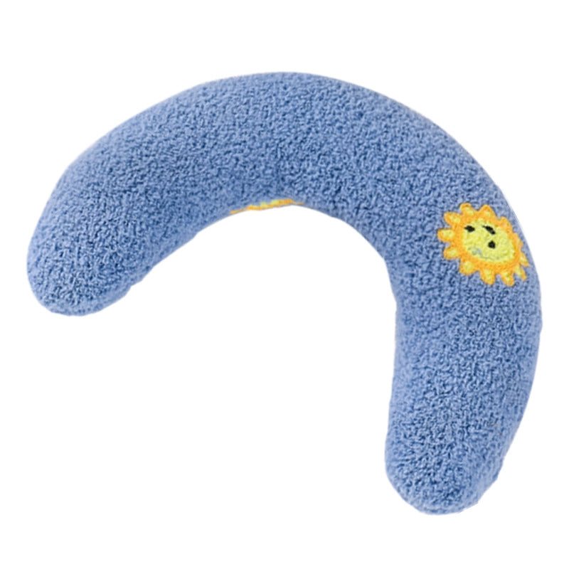 Pet Supplies Dog Cat U-shaped Pillow Deep Sleep Neck Protection For Small Cats Puppies Comfortable Soft Plush Material