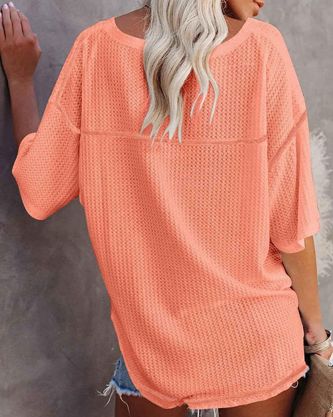 V-Neck Dolman Sleeve Top