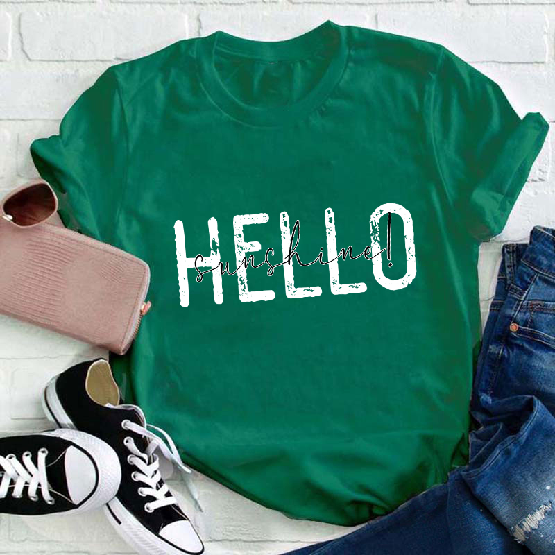 Hello Sunshine Teacher T-Shirt