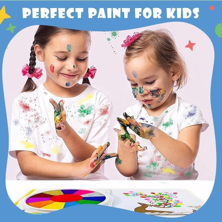 (🌷MOTHER'S DAY SALE - 48% OFF)Funny Finger Painting Kit