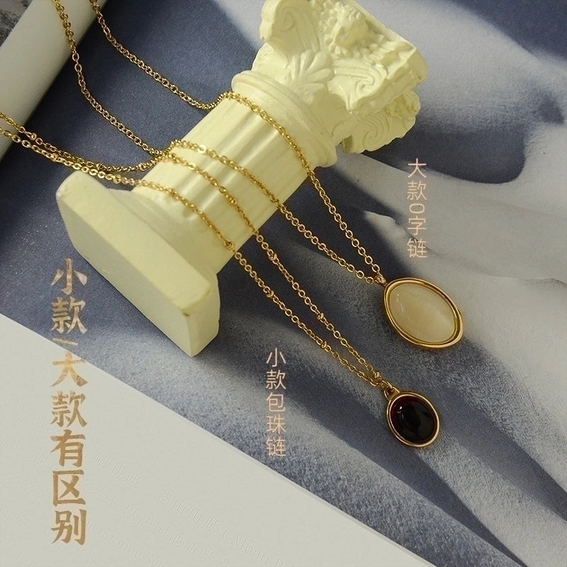 Fashion 304 Stainless Steel 18K Gold Plated Necklace