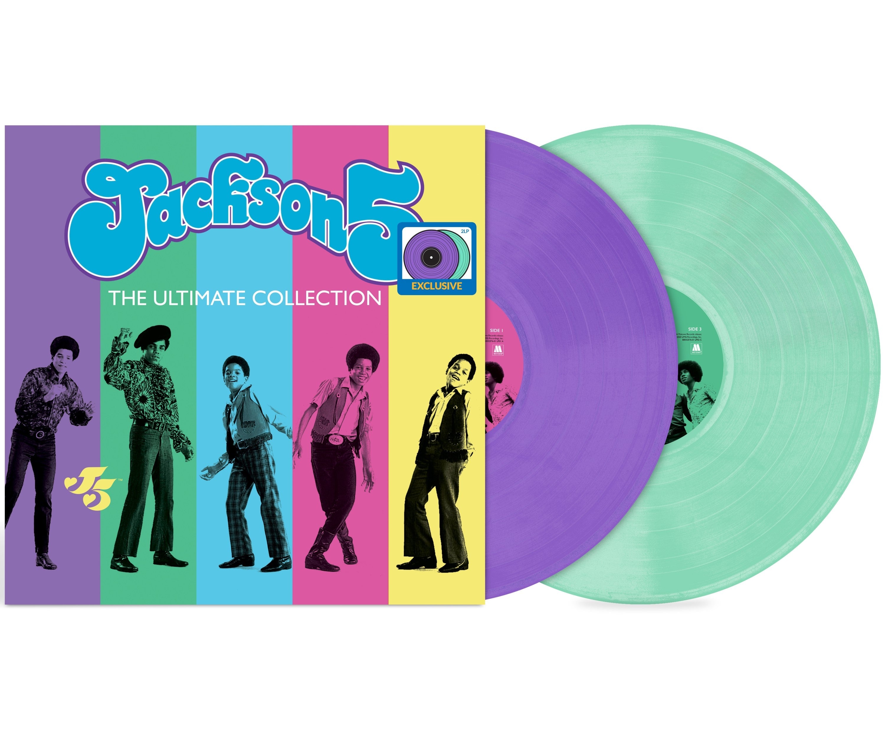 The Jackson 5 - Ultimate Collection Exclusive Lavender And Sea Glass Vinyl 2LP_Record