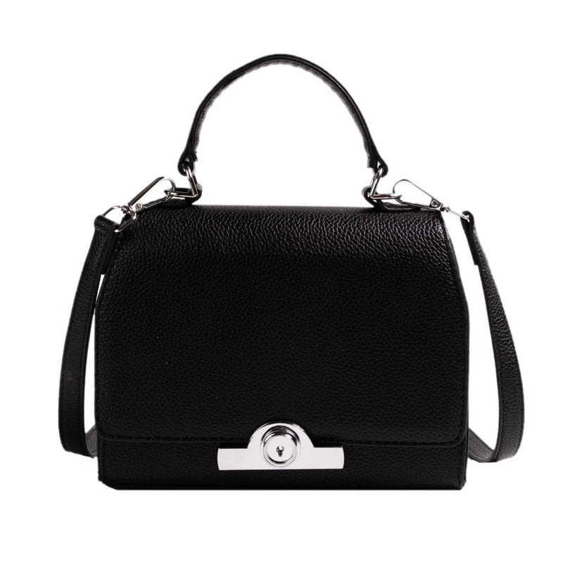 Women's Small All Seasons Pu Leather Classic Style Handbag