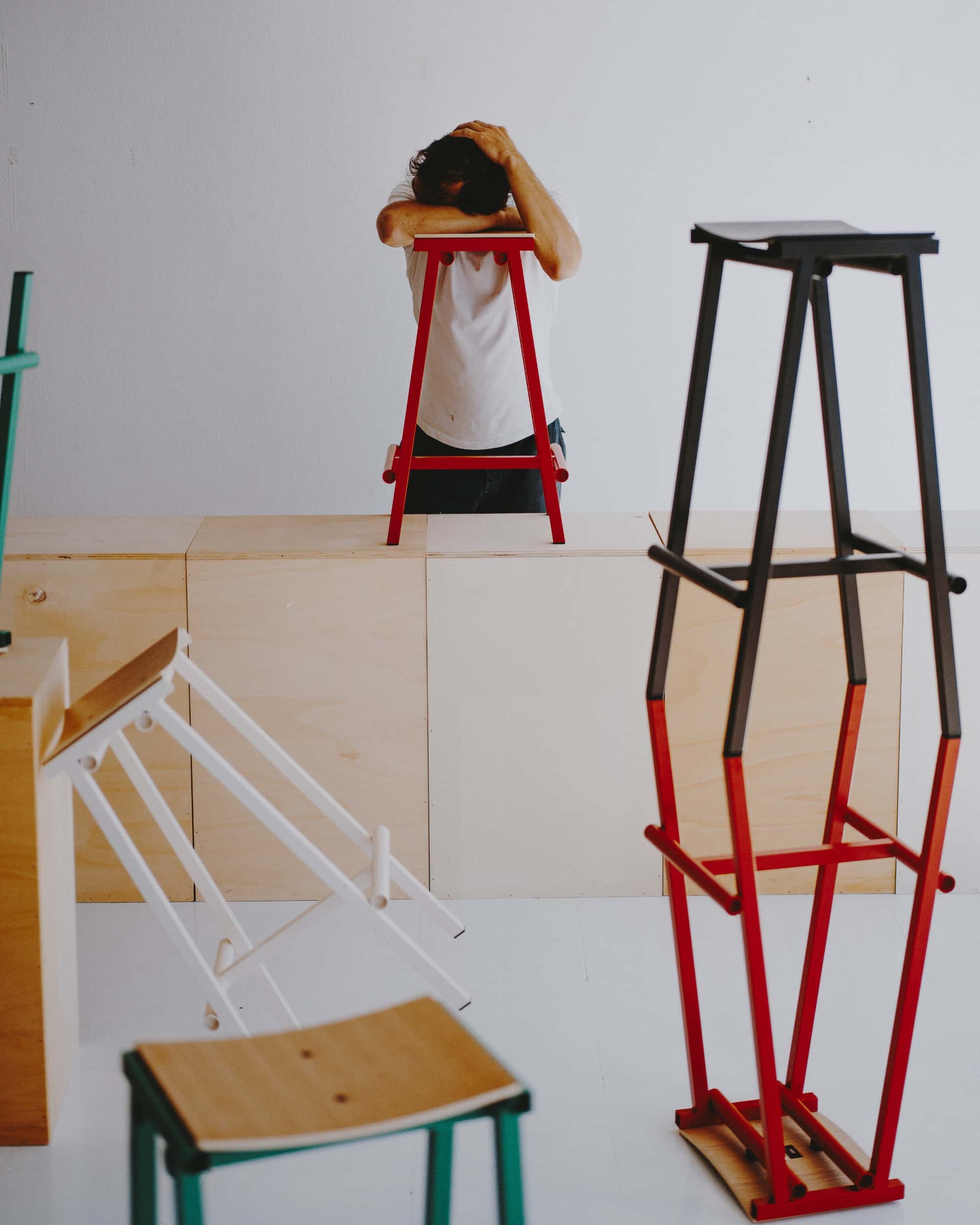 Taburete 8 Bar stool