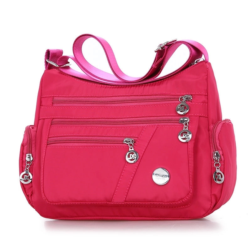 Women's Medium All Seasons Nylon Basic Shoulder Bag
